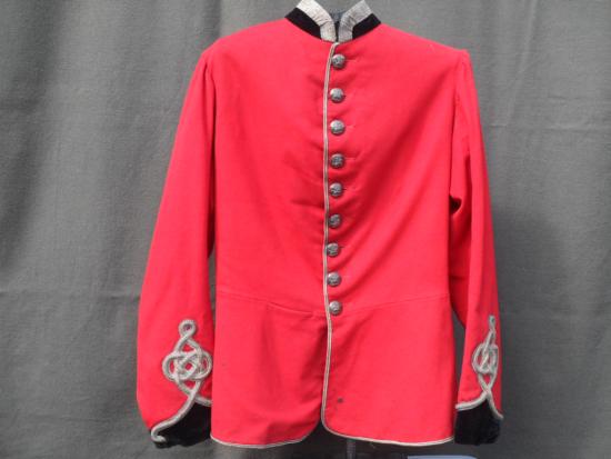 Late Victorian Montgomeryshire Yeomanry Cavalry Officer's Scarlet Tunic