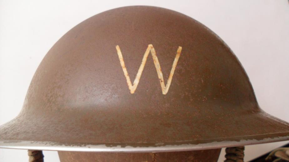 WW2 British MK2 Wardens Helmet