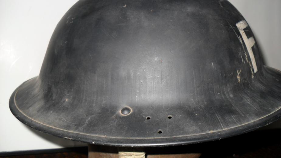 WW2 British MKII NO2c First Aiders Helmet