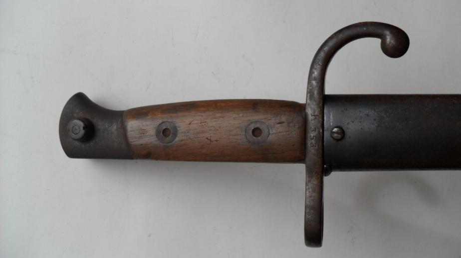 Scarce WW1 Belgian Mle 1889 (Mauser) Short Infantry Bayonet