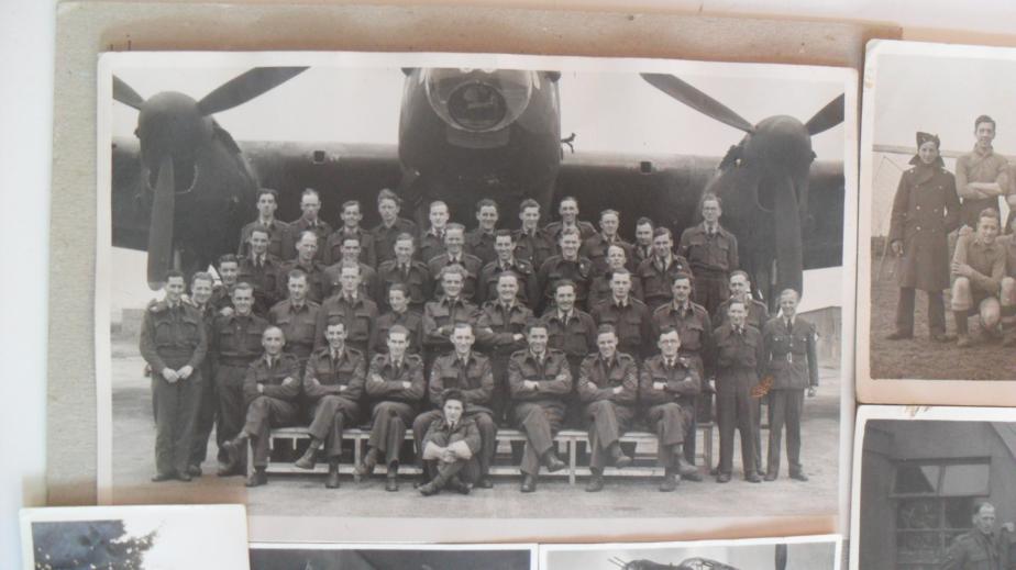WW2 RAF Photographs and Scarce Drop Leaflet 