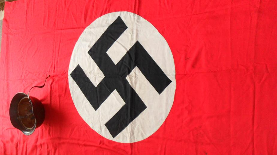 WW2 German NSDAP Double Sided Hanging Banner / Flag