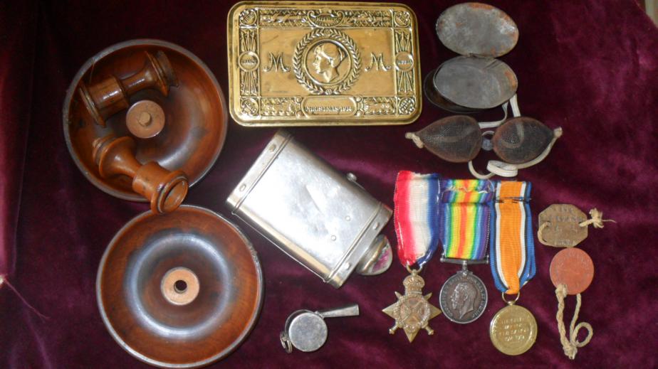 WW1 1914 -15 Star Medal Group 1/7th RWF Gallipoli , Palestine & Egypt