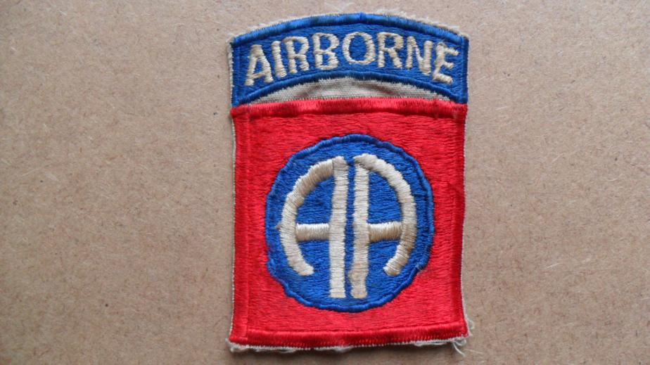 WW2 U.S 82nd Airborne Division Patch (One Piece Twill)