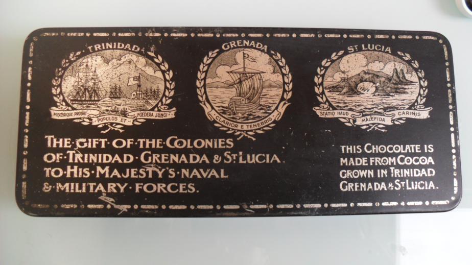 WW1 Gift From The Colonies Chocolate Tin