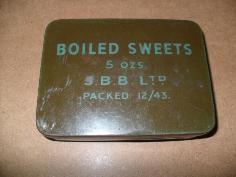 WW2 Boiled Sweet Tin