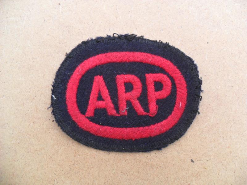 Early WW2 ARP Coverall Breast Badge