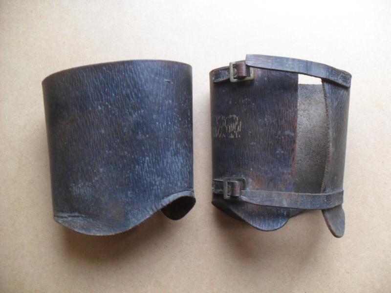 WW2 Home Guard Leather Anklets/ Gaiters