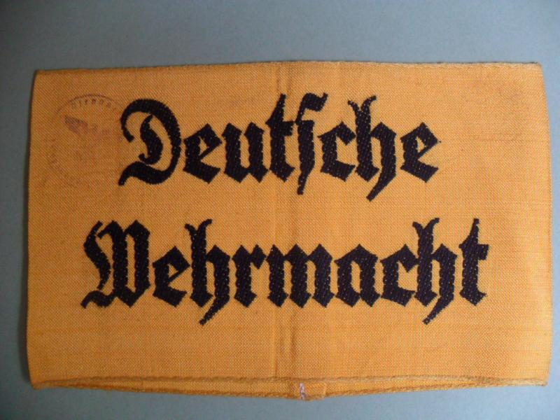 WW2 German Deutshe Wehrmacht Armband