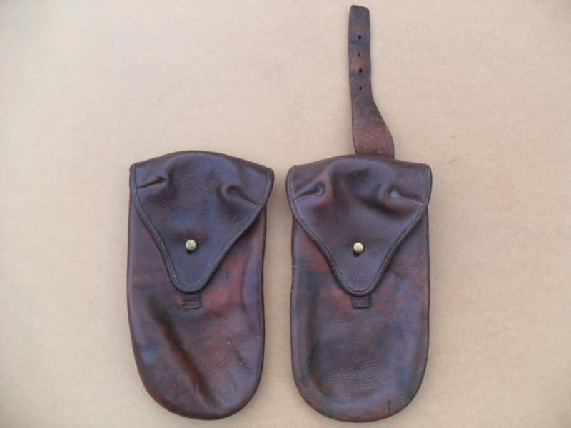 Rare Anglo Boer War Saddle Pouches/ Wallets