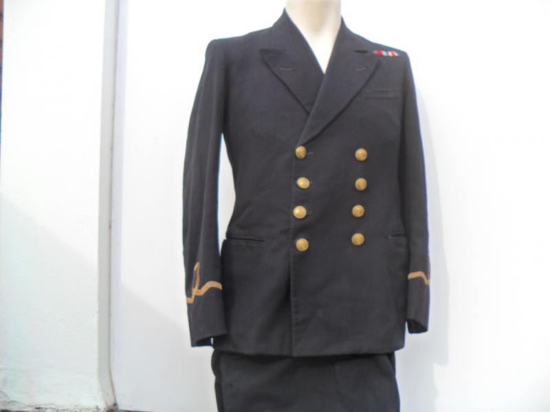 1944 Named RNVR Officers Tunic & trousers