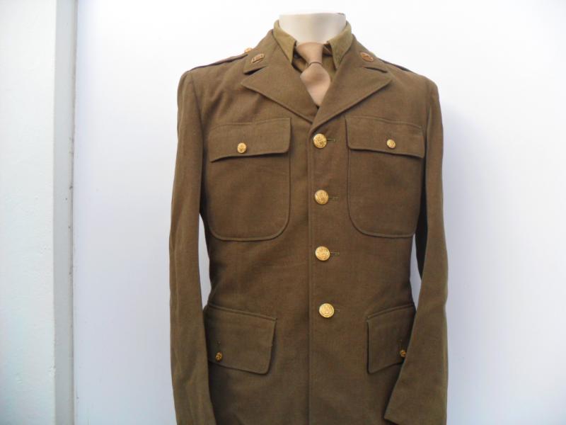 Early WW2 US Infantry Enlisted Mans Class A Tunic 