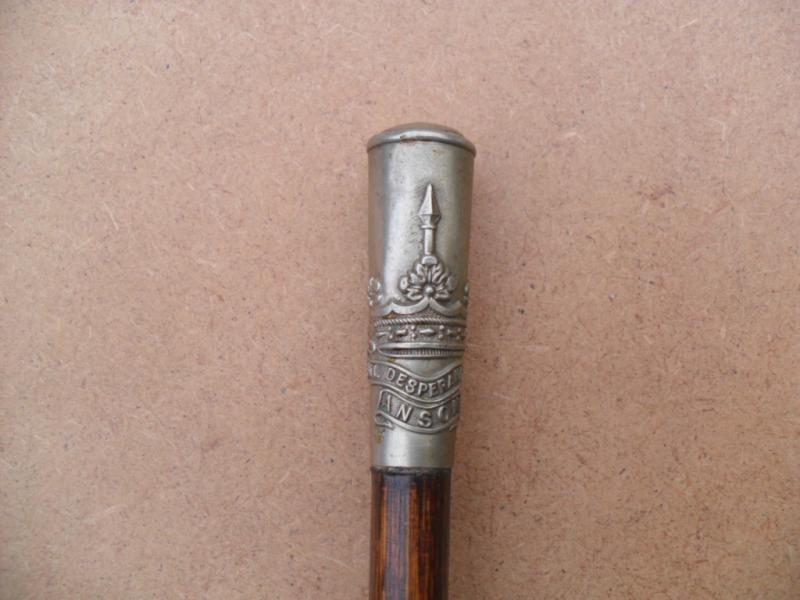 Scarce WW1 Royal Naval Division (Anson Battalion) Swagger Stick