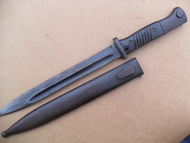 WW2 German 84/98 (K98) Bayonet with Matching Numbers