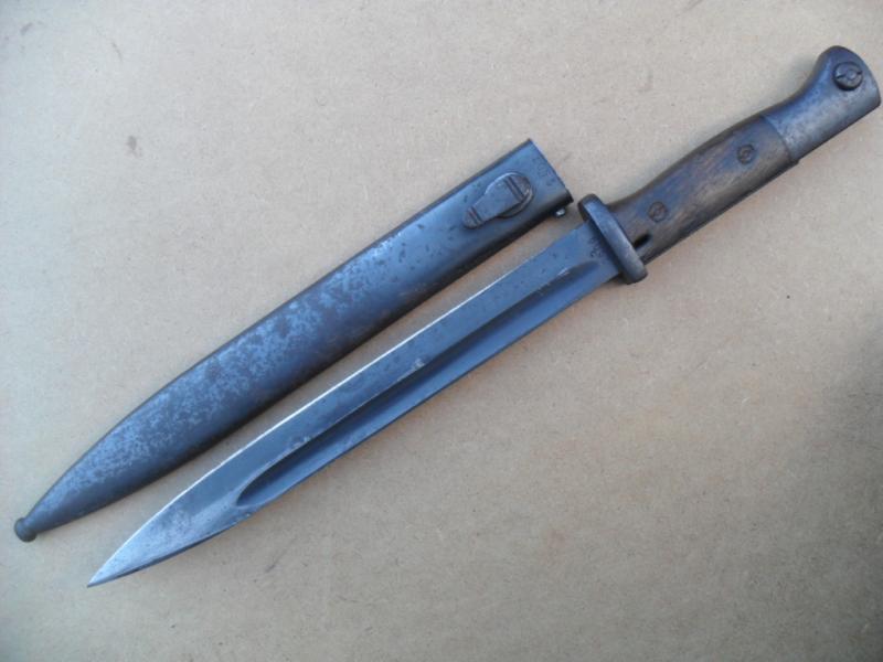 1935 German 84/98 (K98) Bayonet, Matching Numbers