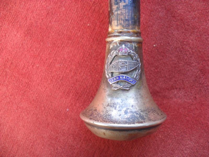 Pre - 1952 Royal Tank Regiment Swagger Stick