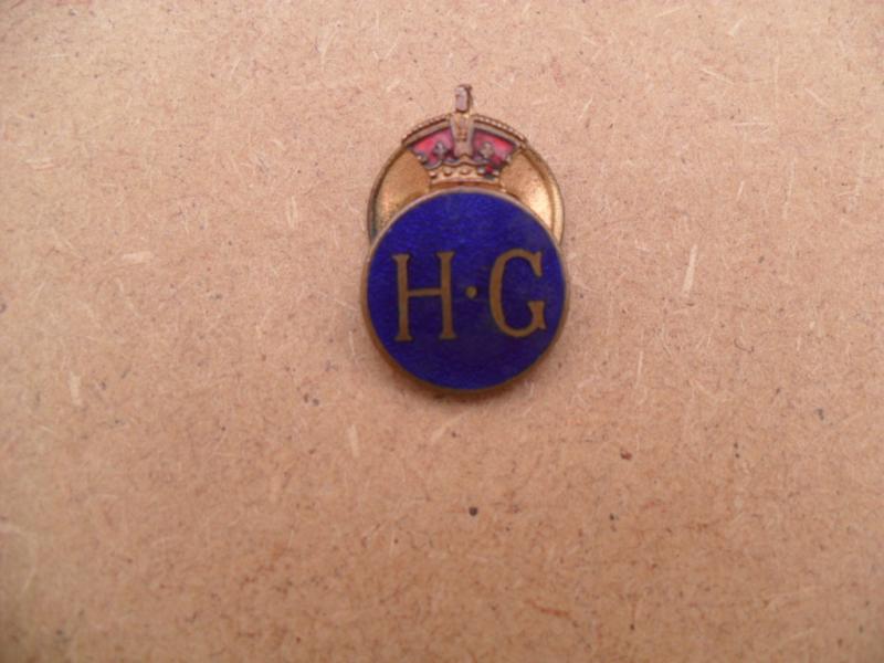 WW2 Home Guard Lapel Badge