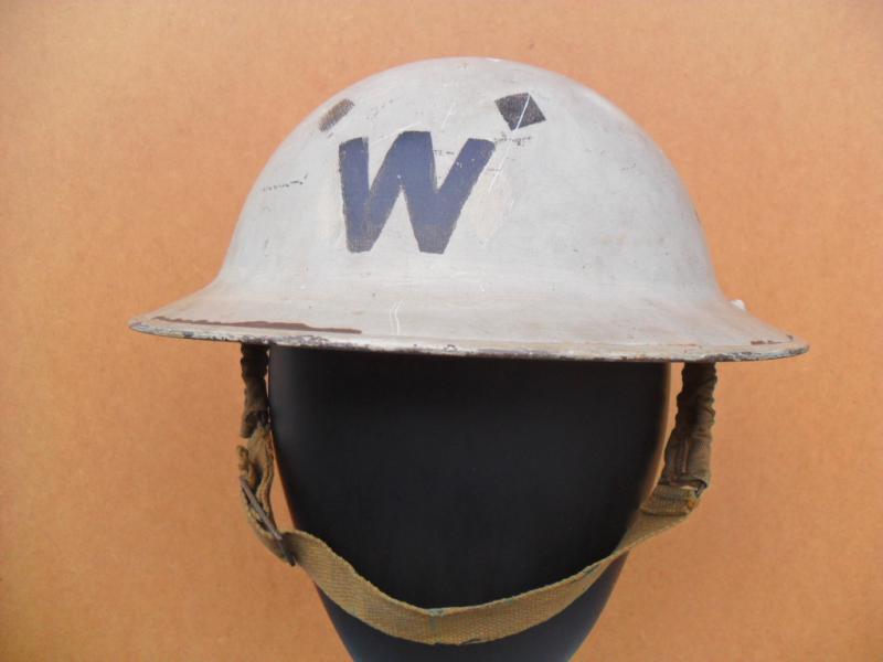 Early WW2 British Wardens Helmet (Gas Identification Officer)