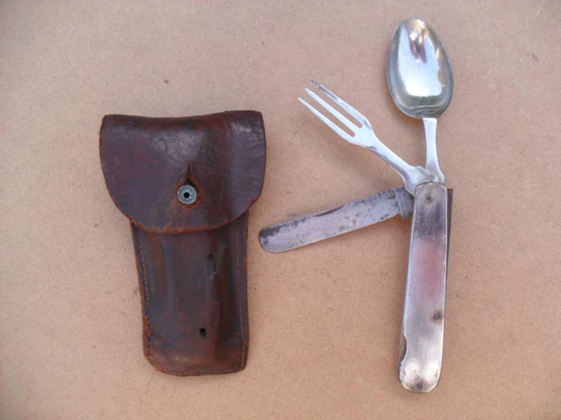 Boer War / WW1 Private Purchase Campaign Cutlery Set