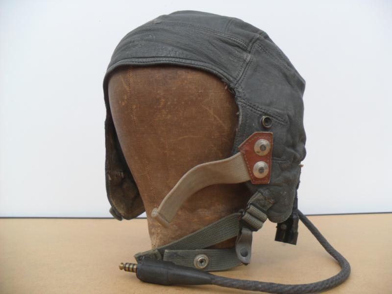 Korean War Period USAF Type A-13 Flying Helmet