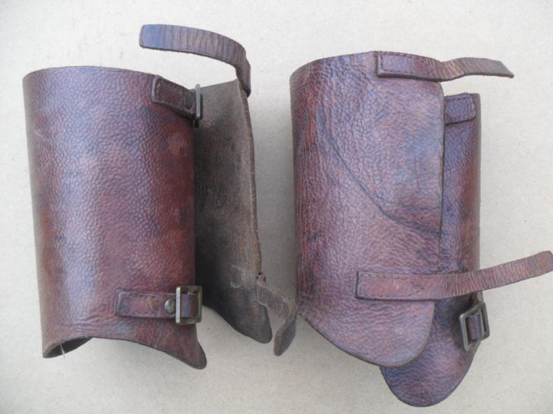 WW2 British Leather Gaiters/ Anklets