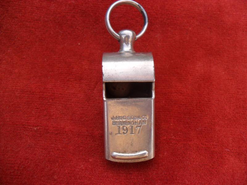 WW1 Trench whistle 1917