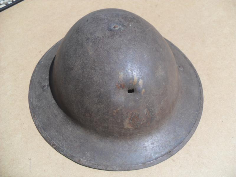 WW1 British Brodie Helmet (Untouched Shed Find)