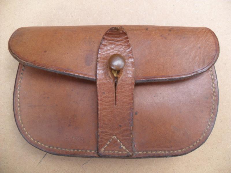 Boer War Sam Browne Ammo Pouch (Named & dated 1901)