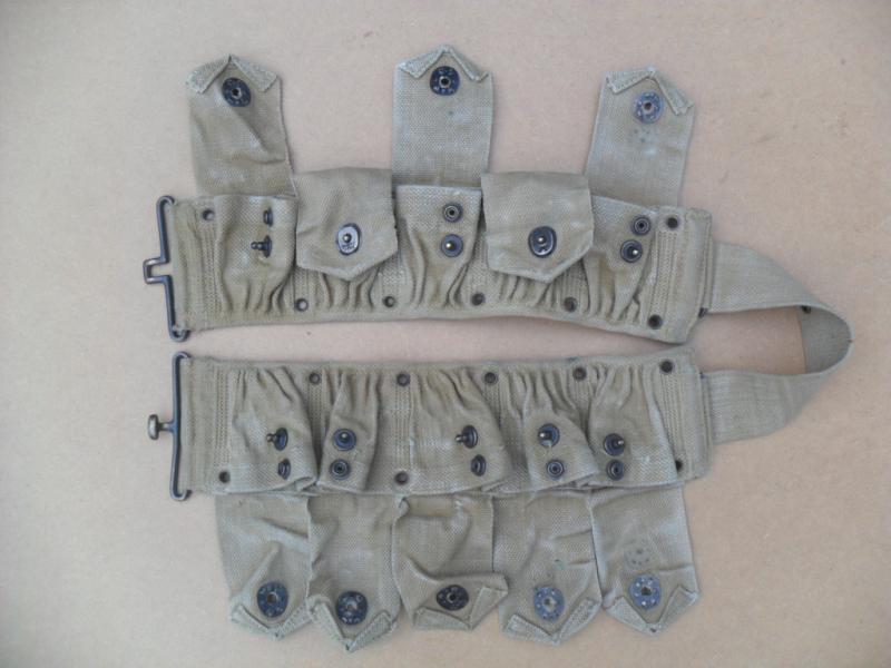 M1923 US M1 10 Pocket Cartridge belt (British Made)