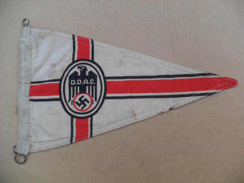 Third Reich Der Deutsche Automobil Club Car Pennant