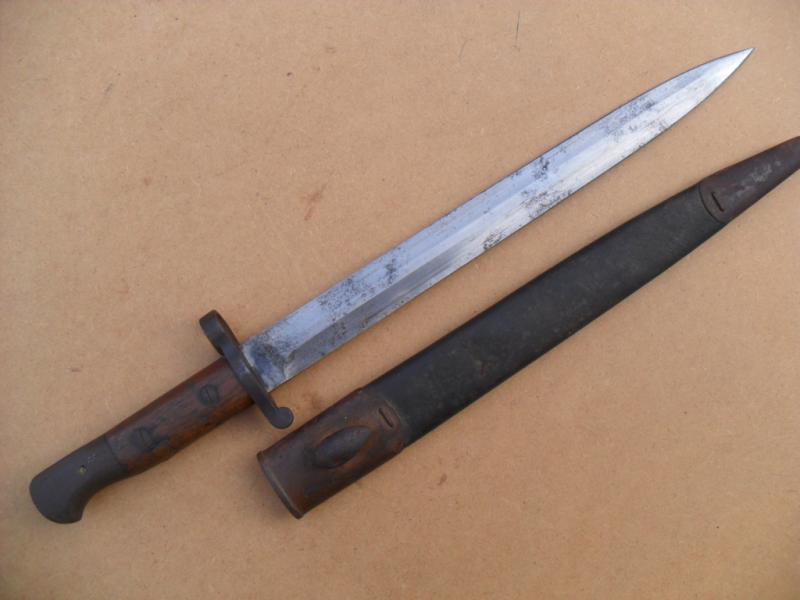 Scarce British 1903 Pattern Bayonet (7th Batt Royal Fusiliers)