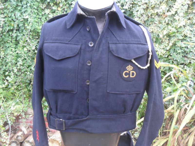 1942 ARP/Civil Defence Battle Dress Blouse (Messengers)