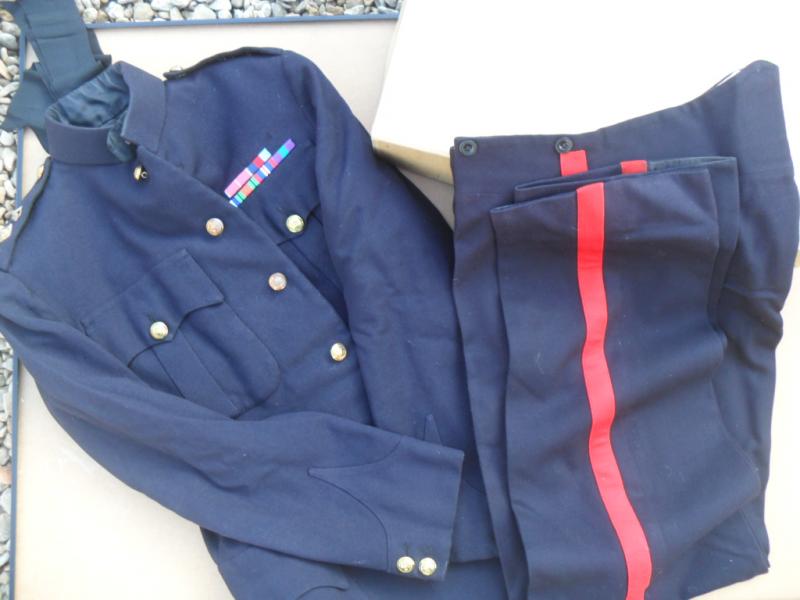 1931 1st Battalion RWF Officer`s Blue Patrol Uniform (Named & Dated)