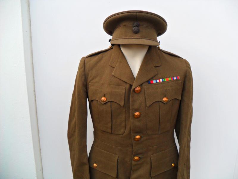 WW2 1st RWF Officer`s SD Uniform (BEF Connection)