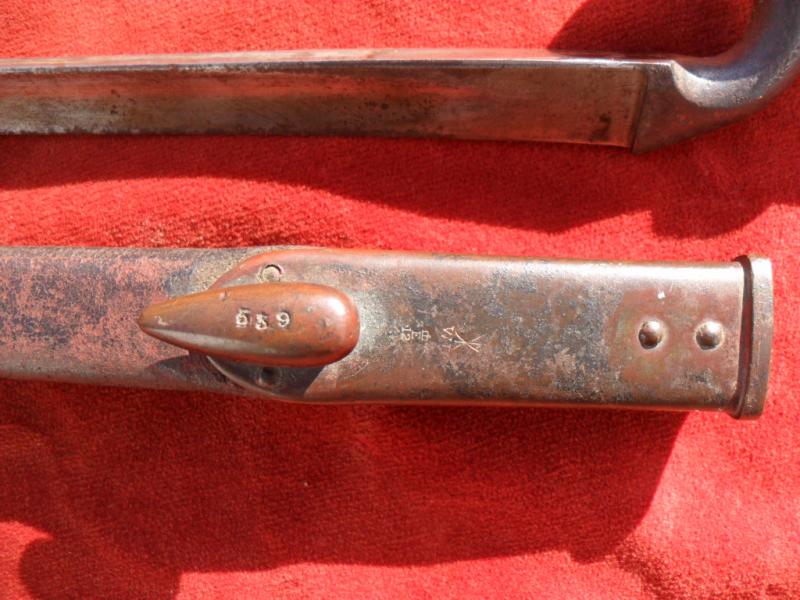 EXTRA PHOTO'S 1876 P Martini Henry Bayonet