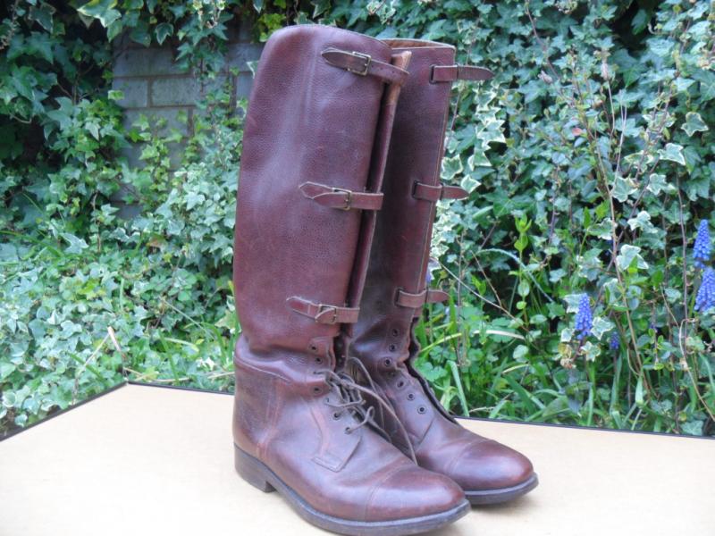 Superb WW1 Period British Officer`s Field Service Boots