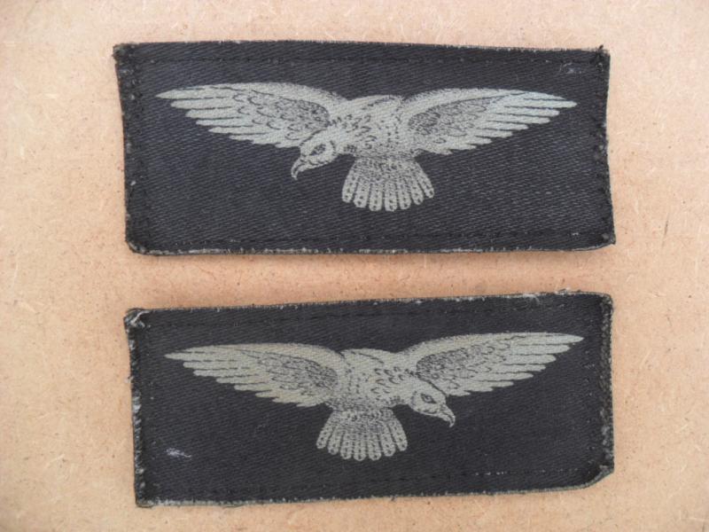 WWII RAF Printed Shoulder Eagles 