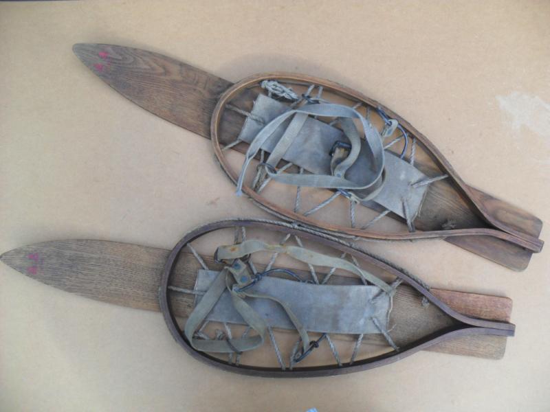 Rare WWII British Commando / Army Snow Shoes