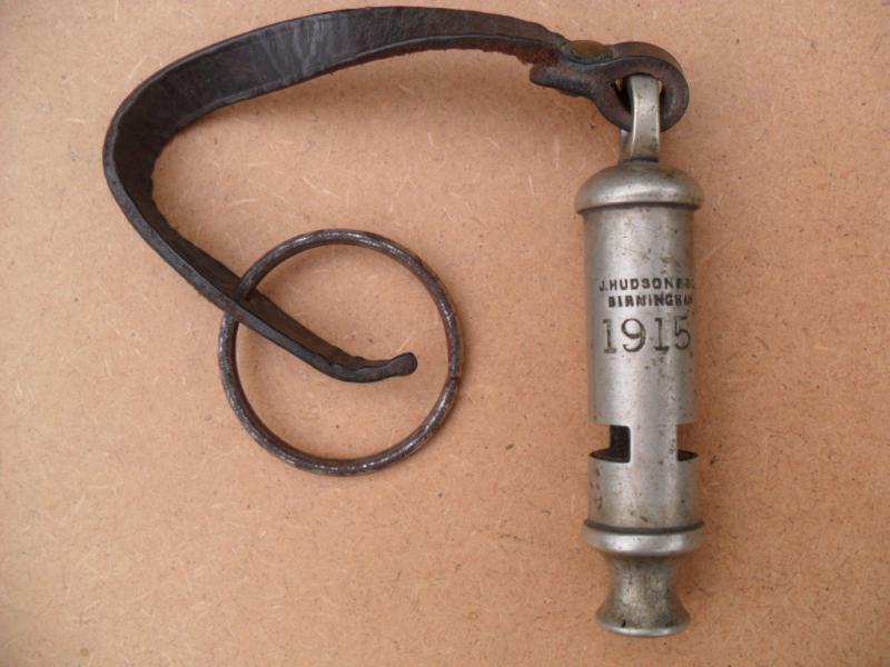 1915 Officer`s Trench Whistle