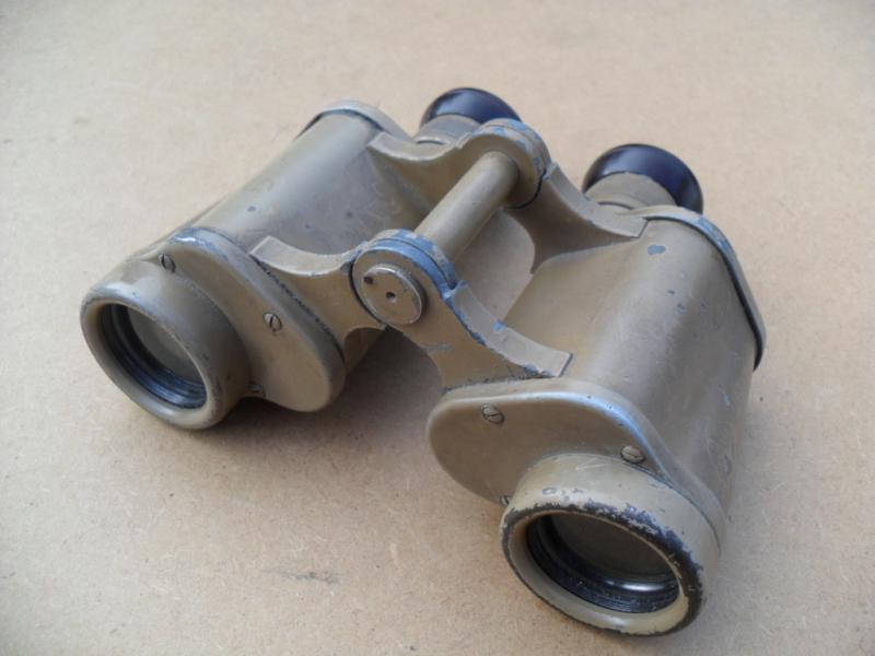 WW2 German Tan Dienstglas 6x30 Binoculars