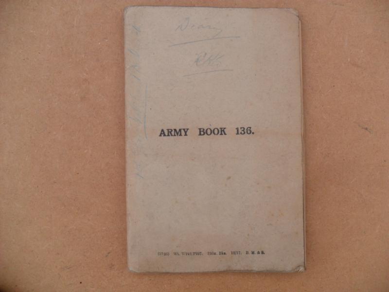 WW1 British 'Army Book 136` (1917)