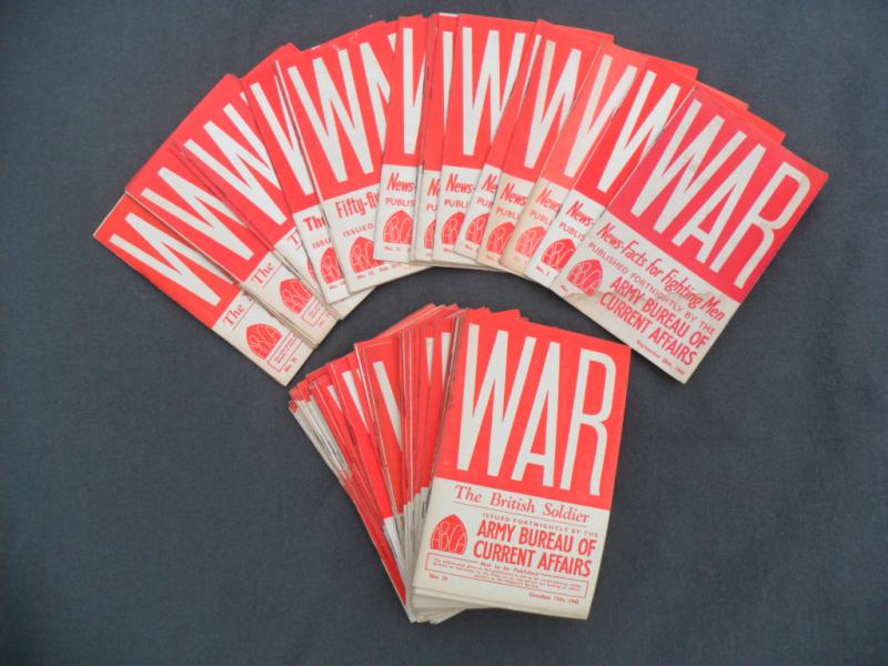 WW2 WAR News-Facts for Fighting Men Booklets X 96