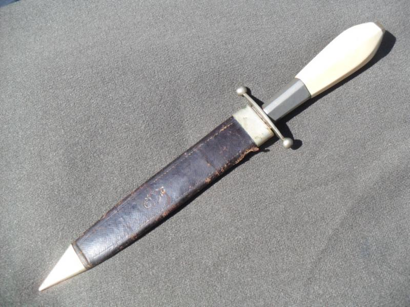 Mid-Victorian Mappin & Company Gentleman`s Spear Point Knife 1860-1864