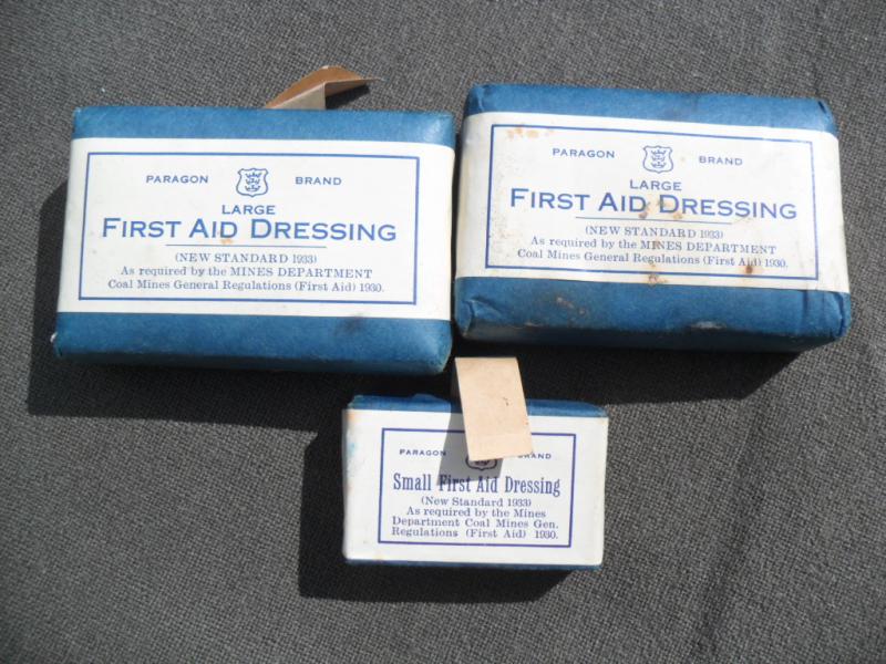 WW2 First Aid Dressings (Type used by ARP & other Services)