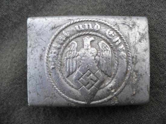 WW2 Semi-Relic Hitler Youth Alloy Belt Buckle (M4/38)