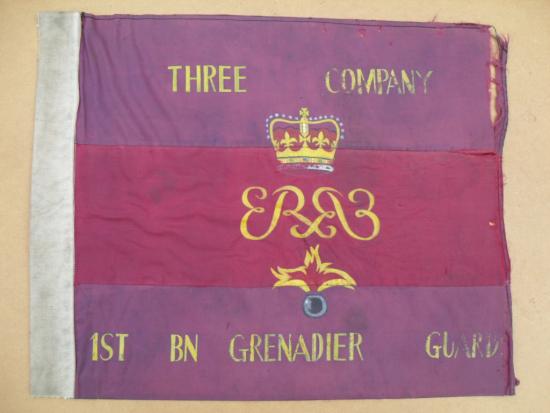 Early ERII 1st Btn Grenadier Guards Company Colour