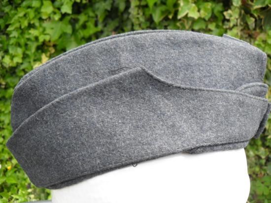 1945 RAF O/A Side Cap (With Concealed Shelter Ticket)