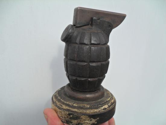 WW1 Trench Art Mills Bomb/Grenade Lighter