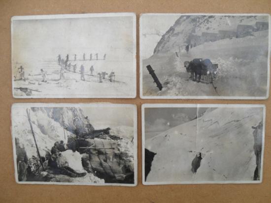 WW1 Italian Front Alpini Photo Postcards (White War 1915-18)
