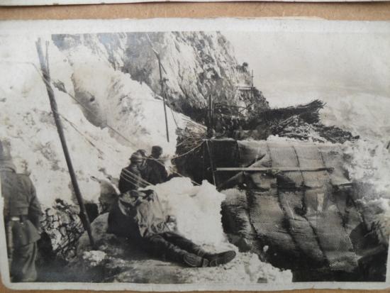 WW1 Italian Front Alpini Photo Postcards (White War 1915-18)